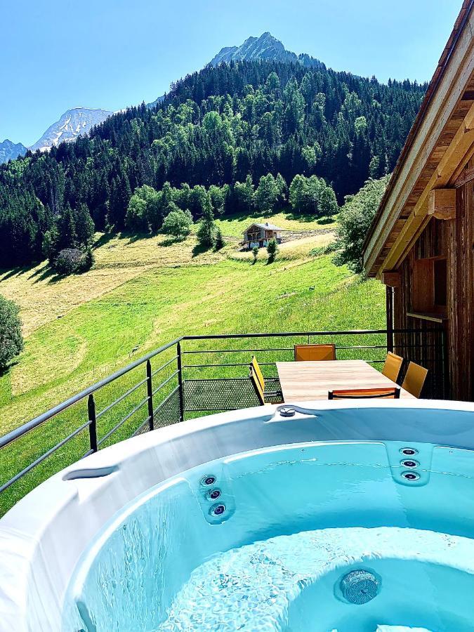 Chalet Du Champel Jacuzzi Saint-Gervais-les-Bains Exterior foto